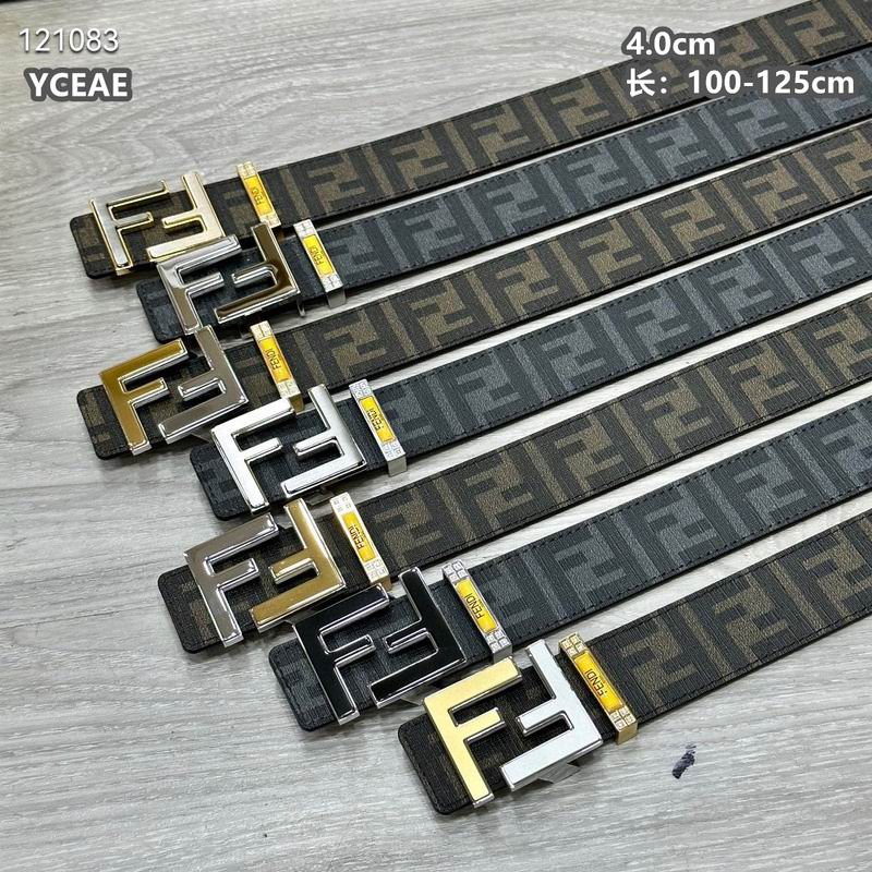 Fendi belt 40mmX100-125cm  8L109